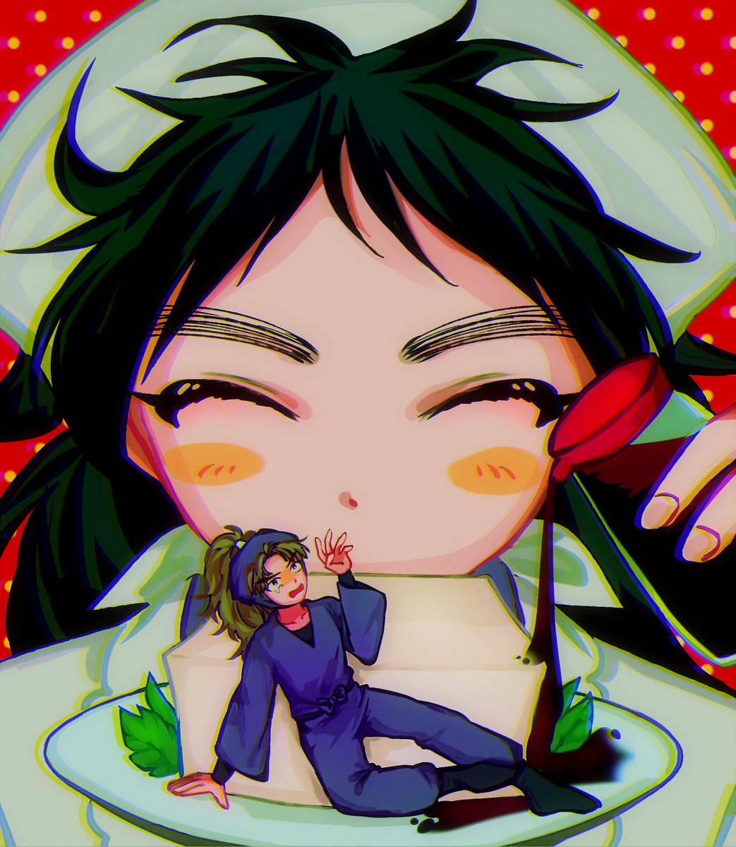 litpainting's tweet image. 두부 먹고 싶다... 쿠쿠치랑 타케야 #rkrn