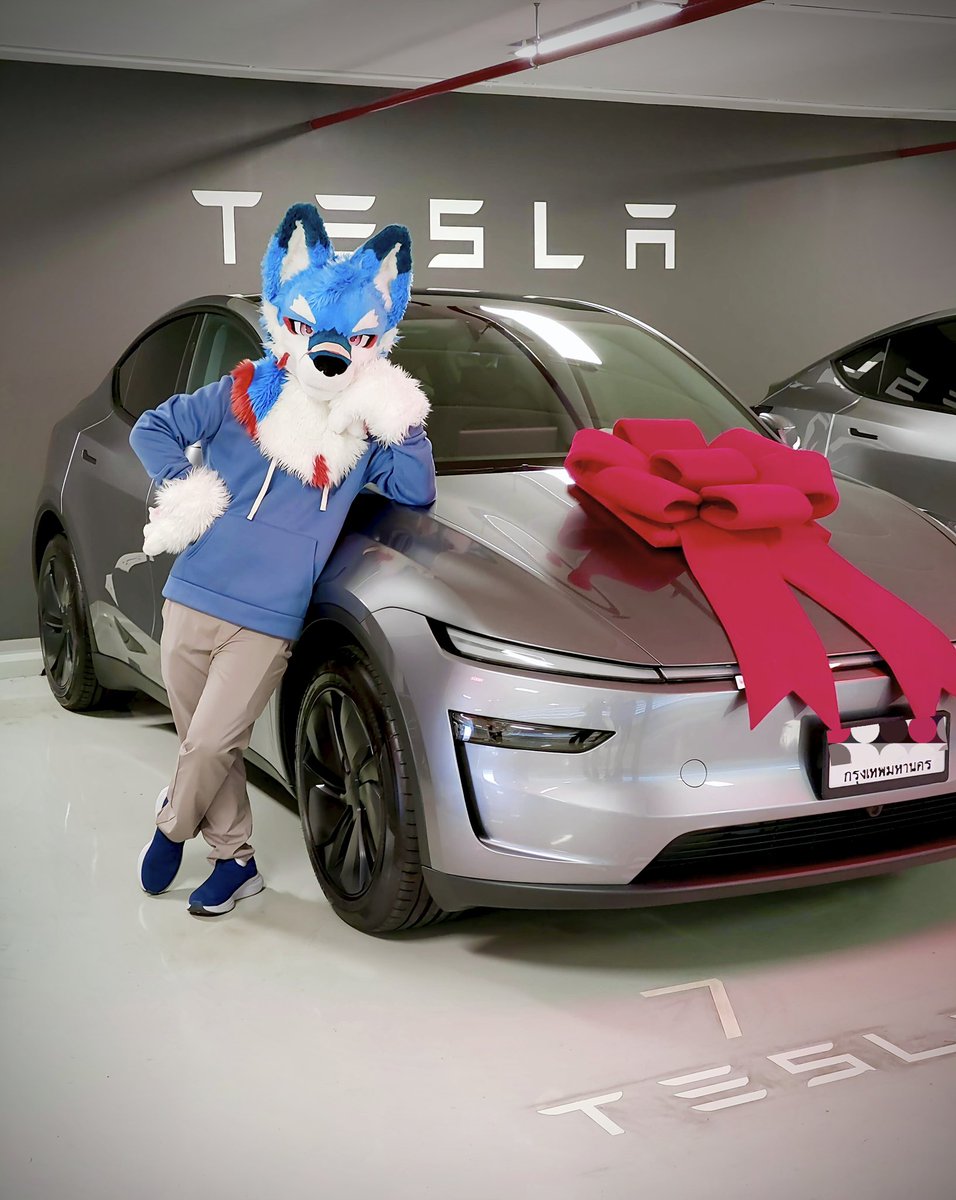 KoriGami ๐บ๐ฆ ๐ UTFG๐น๐ผ (@korigami_tama) on Twitter photo My Tesla model Y Juniper Launch Series
Nice to meet you~ Finally! ๐ ๐
#FursuitEveryday
#Tesla
๐ธ: <a href="/Otsubu_Fennec/">Otsubu! ๐ซโจ ๐ SiamPaws</a> My Tesla model Y Juniper Launch Series
Nice to meet you~ Finally! ๐ ๐
#FursuitEveryday
#Tesla
๐ธ: <a href="/Otsubu_Fennec/">Otsubu! ๐ซโจ ๐ SiamPaws</a>