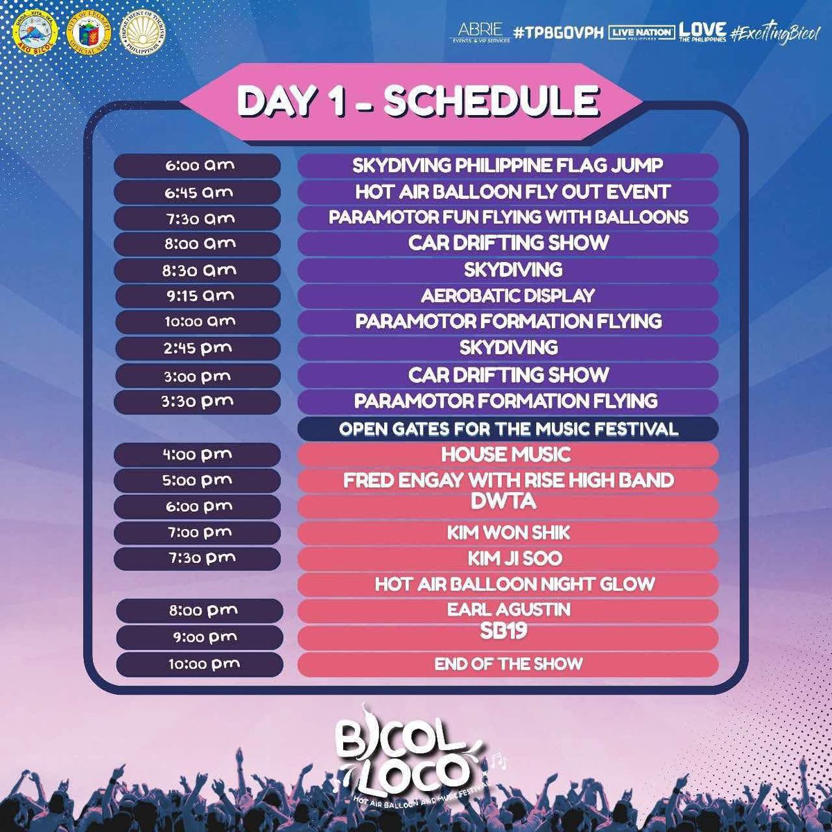 maria171819g's tweet photo. Up ko lang yung sked.

SB19 LIVE IN BICOL
@SB19Official #SB19
#BicolGoesLocoWithSB19 https://t.co/rzgBdyxWkN