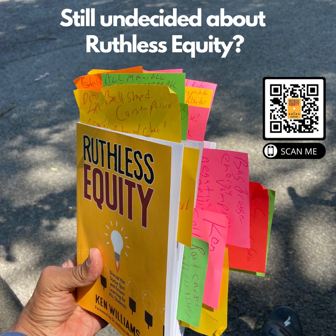 If you're still on the fence about Ruthless Equity, take a look at this copy.
This isn’t a book you skim. It’s one you work through.
#RuthlessEquity