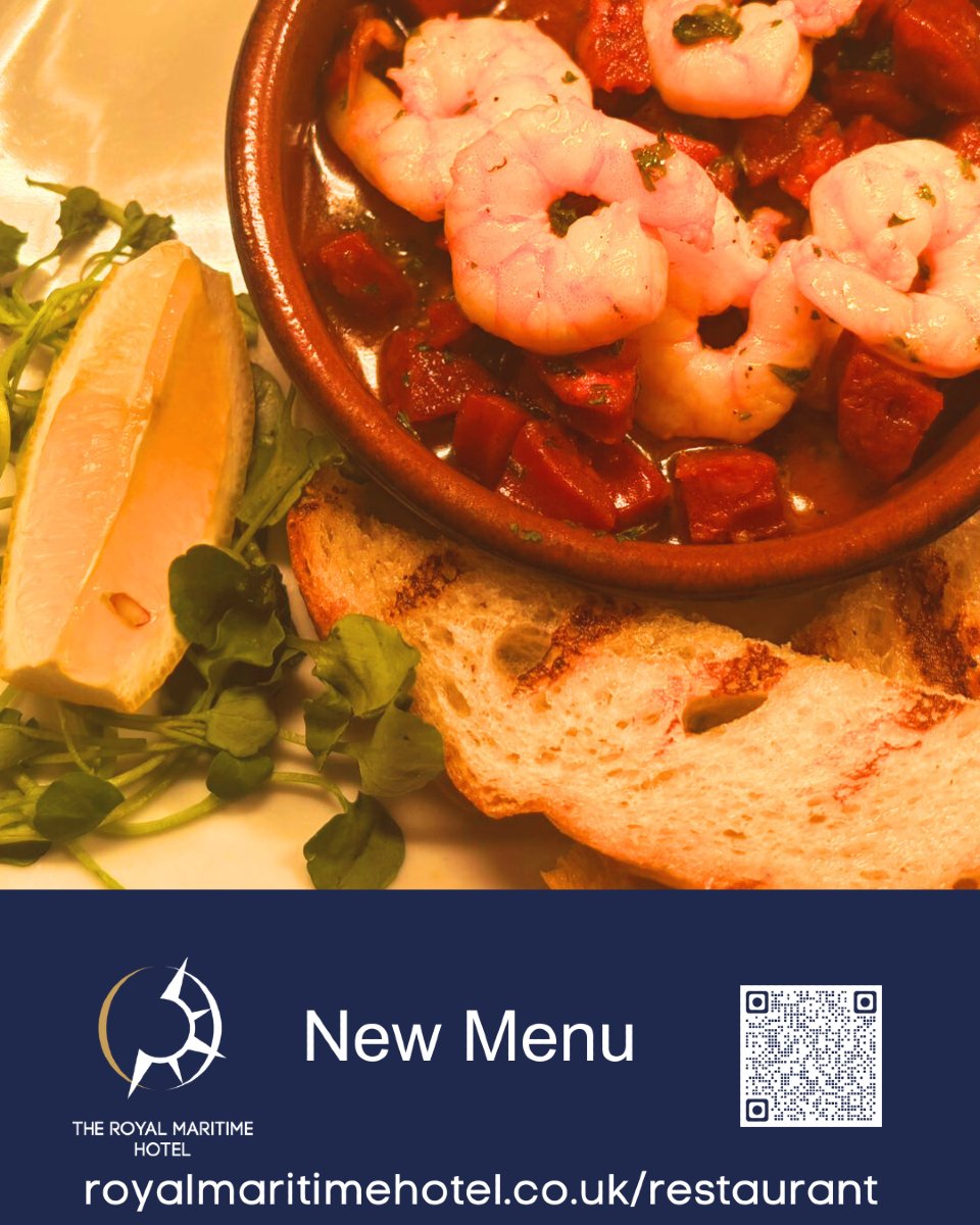 Look away if you are hungry! Our new menu launches with delicious new dishes for everyone to enjoy!
royalmaritimehotel.co.uk/restaurant