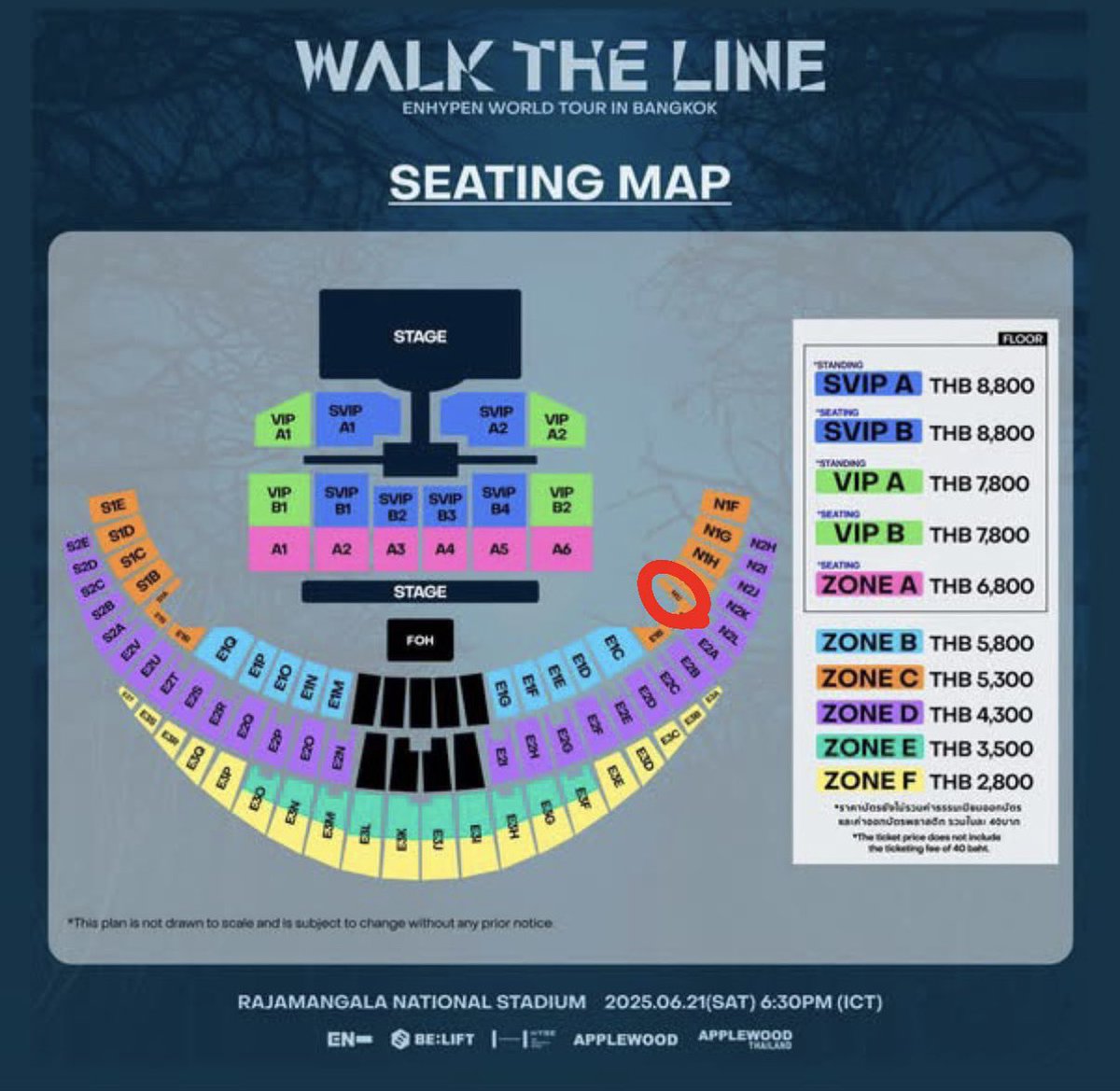 himorimorin's tweet photo. ปล่อยบัตร enhypen 2ใบติดกัน‼️‼️
โซน 5,300 N1J แถว LV 
นัดรับBTS MRT / นัดรับจ่ายสด
ยินดีให้ช่องทางการติดต่อทุกช่องทาง
ปล่อย2ใบ 9,500 
แลกบัตรอ่อนแล้ว 

#WALK_THE_LINE_IN_BANGKOK 
#WALK_THE_LINE_IN_BKK
 #WALKTHELINE_IN_BANGKOK https://t.co/0wXYlLiI8G