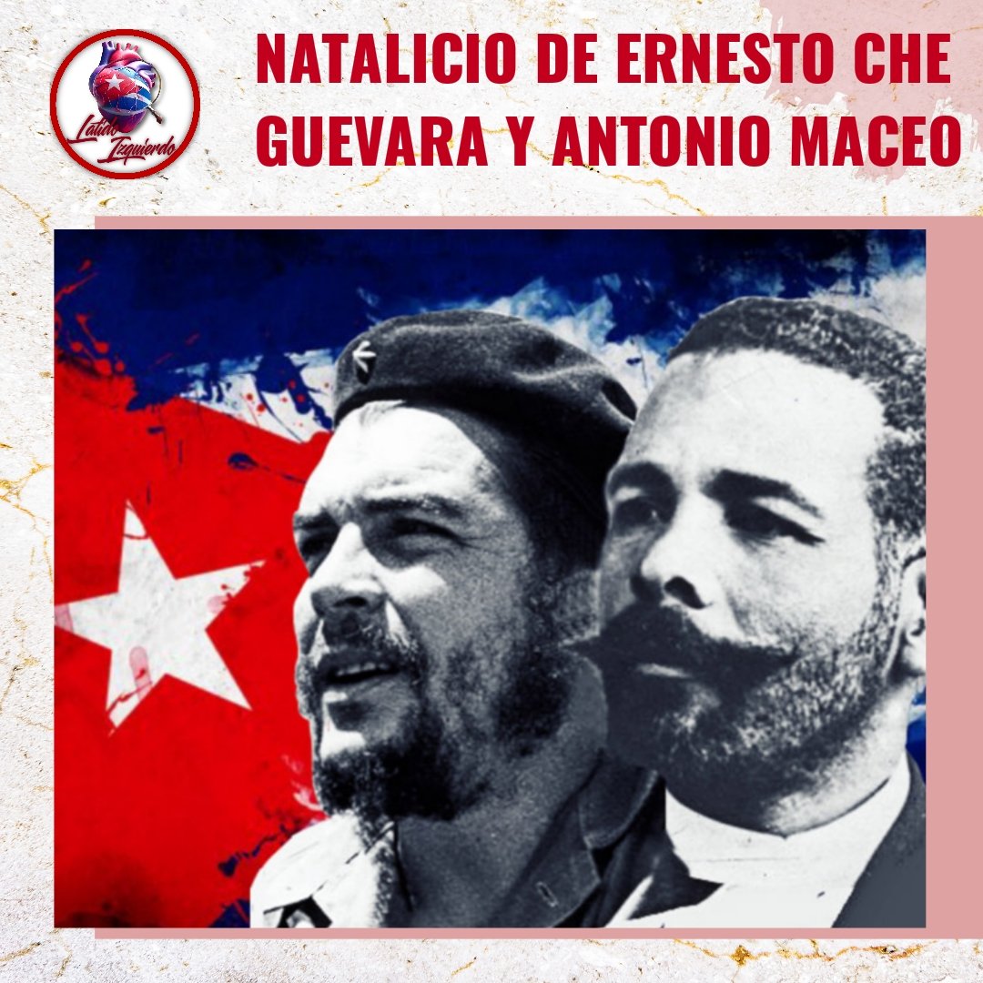 Latido Izquierdo (@latido_izquierd) on Twitter photo "Latiendo al Día" 🇨🇺
Desde <a href="/Latido_Izquierd/">Latido Izquierdo</a> recordamos con profunda admiración a dos gigantes de la lucha revolucionaria: Maceo y Che, hombres unidos por un mismo ideal de justicia, libertad y dignidad.
📜"Los héroes verdaderos no son los que triunfan, sino los que luchan." "Latiendo al Día" 🇨🇺
Desde <a href="/Latido_Izquierd/">Latido Izquierdo</a> recordamos con profunda admiración a dos gigantes de la lucha revolucionaria: Maceo y Che, hombres unidos por un mismo ideal de justicia, libertad y dignidad.
📜"Los héroes verdaderos no son los que triunfan, sino los que luchan."