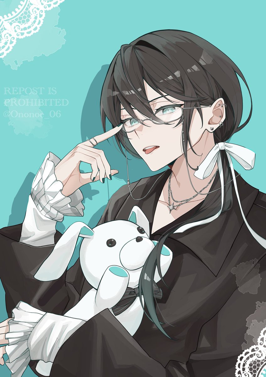 🩵🐻~*。#イラスト