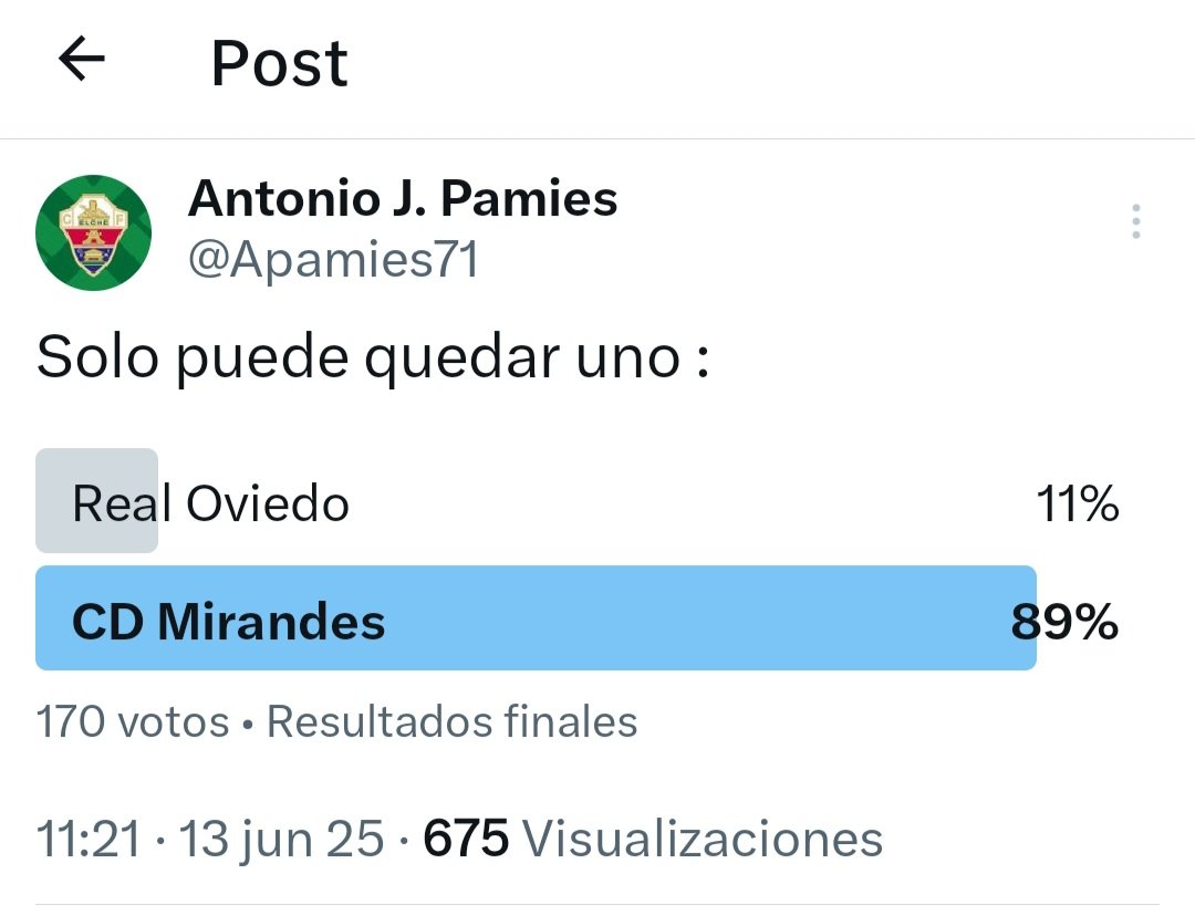 El pueblo ha hablado :