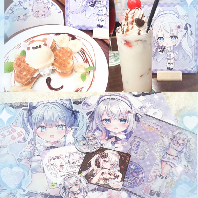 報告遅れましたがソラちょこカフェお邪魔してましたʚ̴̶̷̆ ̫ ʚ̴̶̷̆✨️
マッッジでフード&ドリンクの想像以上の美味しさに感動…毎日食いたいレベル🤤
グッズも沢山お迎え出来て幸せでしたん💞
帰りにみけおう先生のオンリーも寄ってオタ活してきたჱ̒՞ ̳ᴗ ̫ ᴗ ̳՞꒱
#ソラちょこもふもふカフェ 