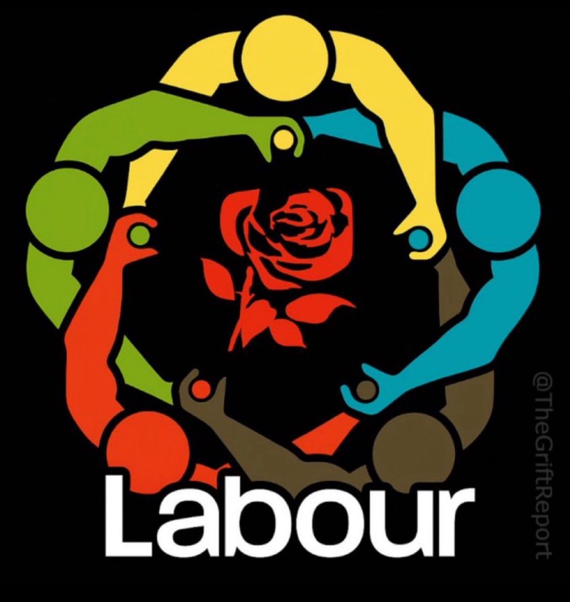 Johanne31785773's tweet image. New Labour Party logo. 
What are they holding? 🤔