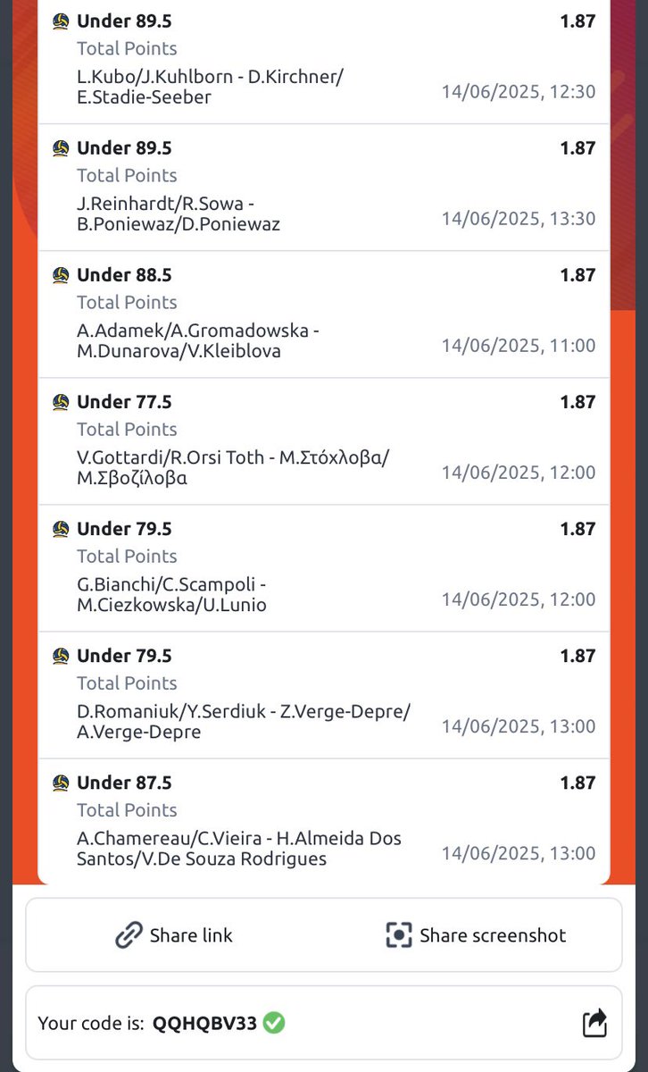 DavsmartMEDIA_1's tweet image. Starting by 12pm
Play fast 
#Code1 - QQHQBV33 = 11k odds 
#Code2 - SVC9VKB6 = 42 odds 
#Cose3 - WADUWKNB = 140 odds
๐๐๐๐๐๐ฅ๐ฅ๐ฅ๐ฅ๐ฅ
