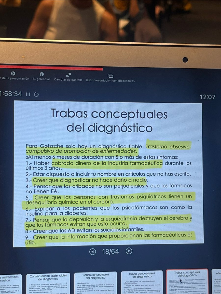Hoy, en la 8ª clase del #IIIContraCursoLRD hablamos de la #violencia Por supuesto hay un gran capítulo sobre el #diagnóstico de #saludmental