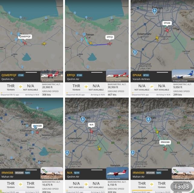 Iran's 🇮🇷 leaders are fleeing 👇