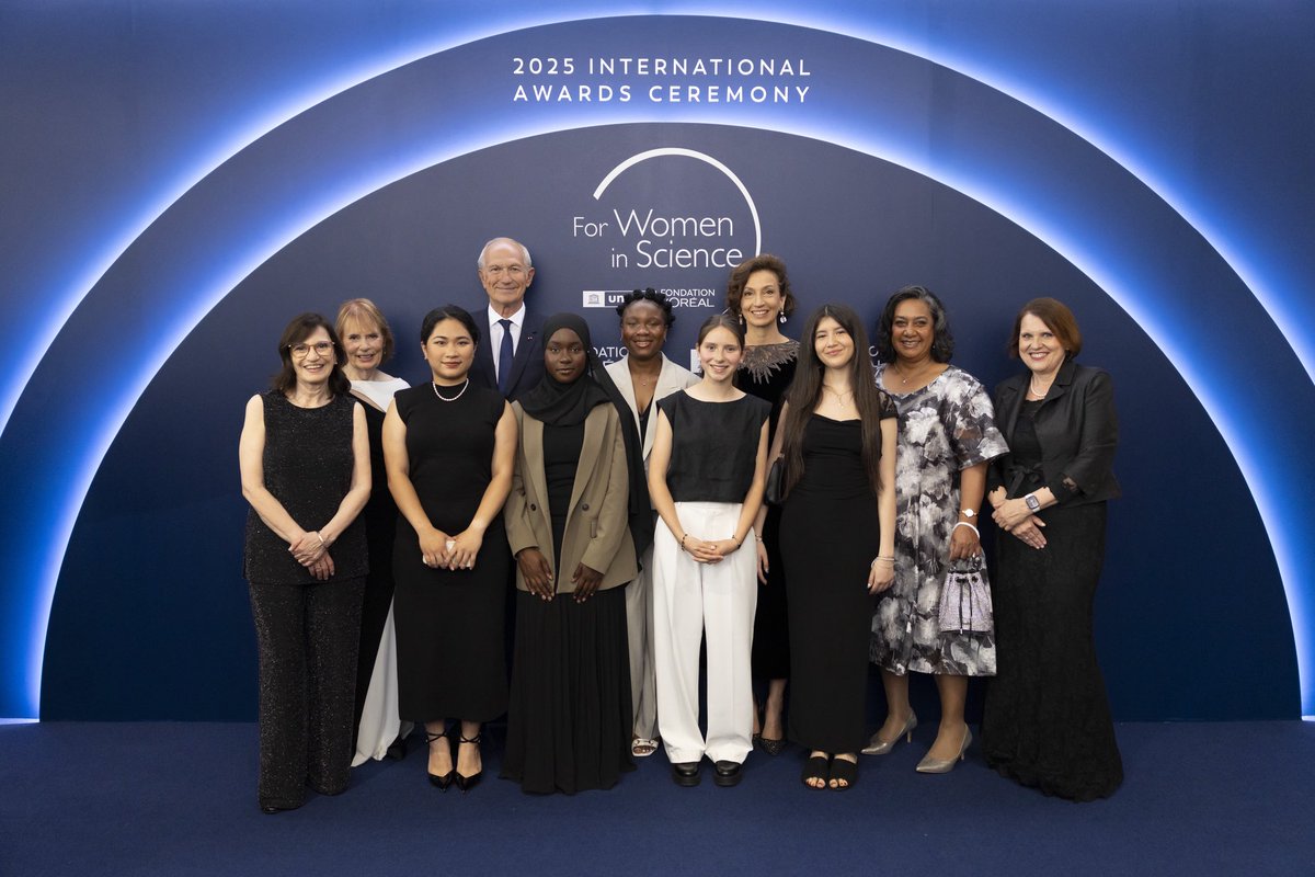 UNESCO 🏛️ #Education #Sciences #Culture 🇺🇳 (@unesco) on Twitter photo With the <a href="/FondationLOreal/">Fondation L'Oréal</a>, we are taking a new step by expanding the “For Girls and Science” programme to the international level.
Together, we will take action from an early age, in associated primary and secondary schools of <a href="/UNESCO/">UNESCO 🏛️ #Education #Sciences #Culture 🇺🇳</a>, to inspire and guide millions of young With the <a href="/FondationLOreal/">Fondation L'Oréal</a>, we are taking a new step by expanding the “For Girls and Science” programme to the international level.
Together, we will take action from an early age, in associated primary and secondary schools of <a href="/UNESCO/">UNESCO 🏛️ #Education #Sciences #Culture 🇺🇳</a>, to inspire and guide millions of young