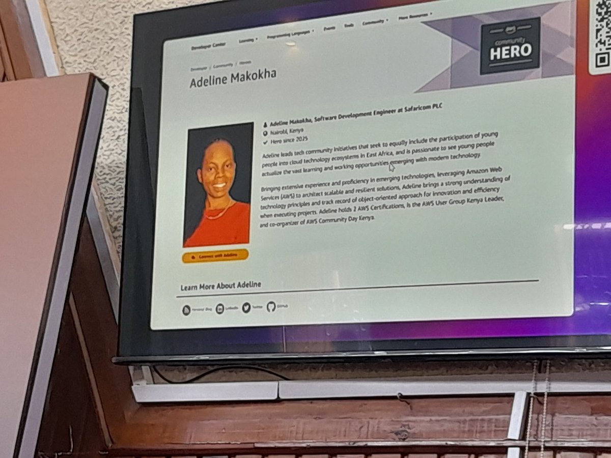 remmy (@_rrw2) on Twitter photo Huge congratulations to Adeline๐
Now we got our very own #AWSHero in <a href="/aws_UGkenya/">AWS UserGroup Kenya</a> the way is prep'ed
#AWSCommunityDayKE2025 Huge congratulations to Adeline๐
Now we got our very own #AWSHero in <a href="/aws_UGkenya/">AWS UserGroup Kenya</a> the way is prep'ed
#AWSCommunityDayKE2025