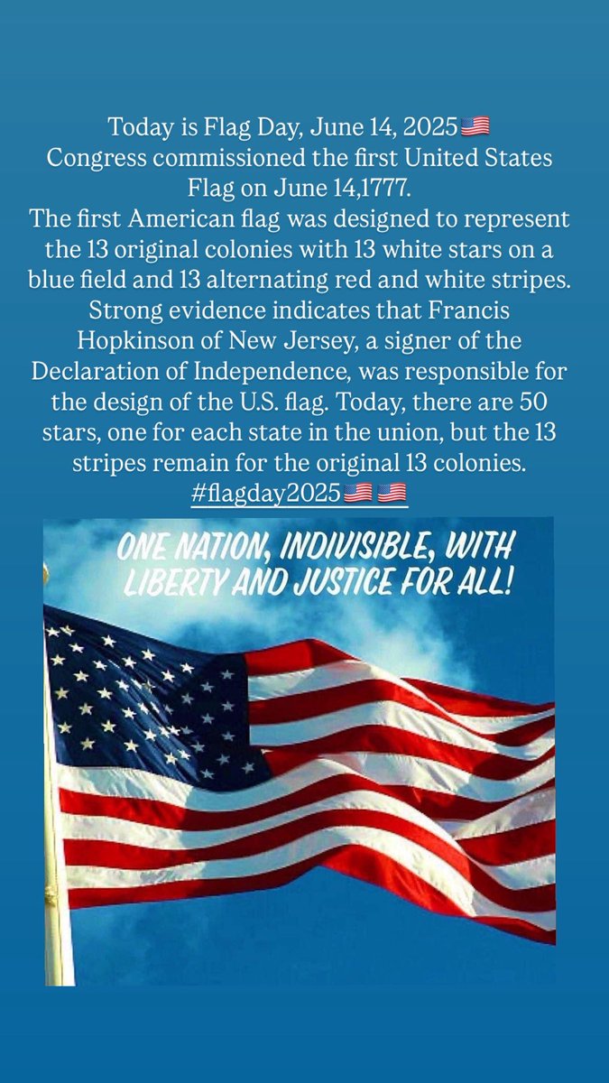 Today is Flag Day, June 14, 2025🇺🇸#FlagDay🇺🇸 <a href="/Brick_K12/">Brick Township Public Schools</a> <a href="/BTPSLearns/">BTPSLearns</a> <a href="/BtpsSrvcs/">BTPSSpecialSrvcs</a> <a href="/BrickSupt/">Thomas G. Farrell, Ed.D., M.B.A.</a>