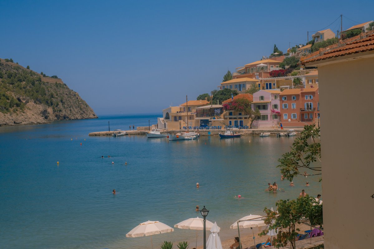 Starting to drop some of the photos from my recent trip to Kefilonia - first up is the town Assos