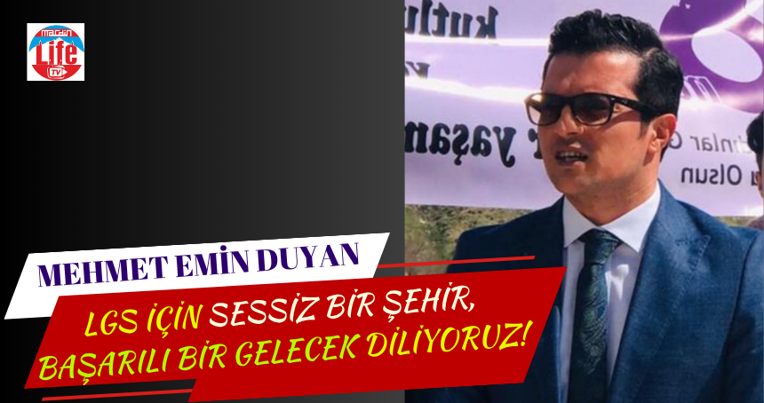 Duyan: LGS İçin Sessiz Bir Şehir, Başarılı Bir Gelecek Diliyoruz!
mardinlife.com/egitim/duyan-l…