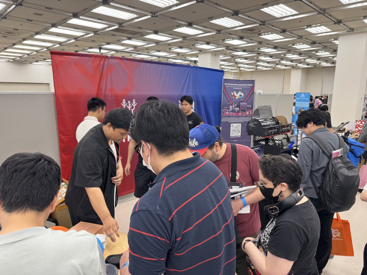Day 1 of Japan RepRap Festival wrapped up! 🎉
Thanks to everyone who visited our booth and joined the Giveaway today!
🎁 We'll draw the winners tomorrow at 2 PM—don’t forget to come by if you entered today!
Missed it? No worries—you can still join the Giveaway tomorrow! Come