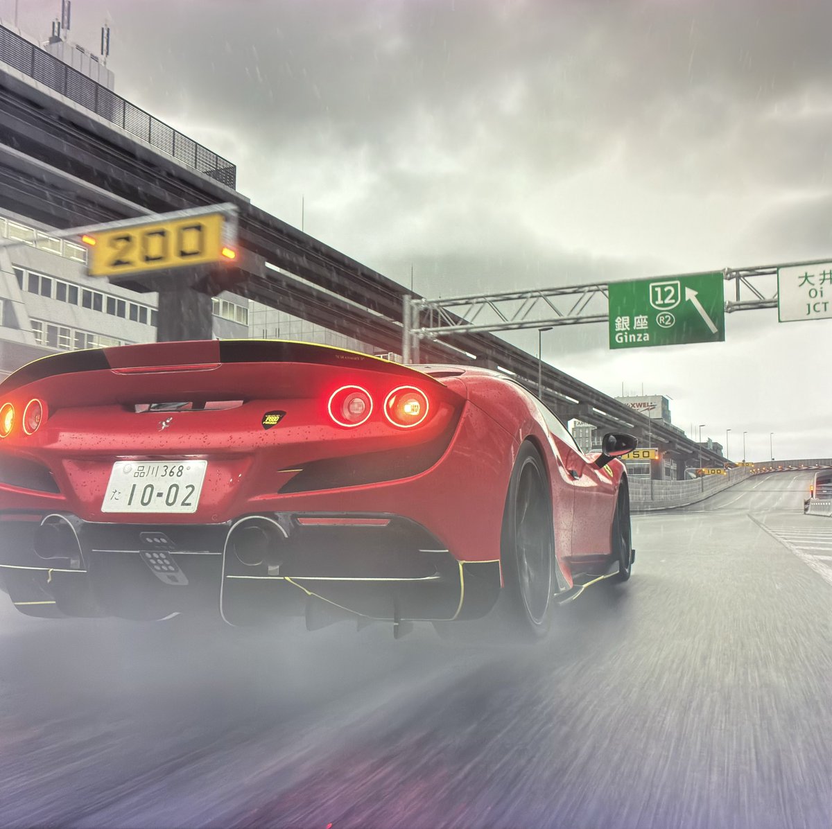 hosinotaiga0422's tweet photo. #MANSORY #FerrariF8 #tokyo #GT7 https://t.co/ypreYG7FUh
