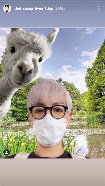 He probably took that picture so he can send it to his hyung
