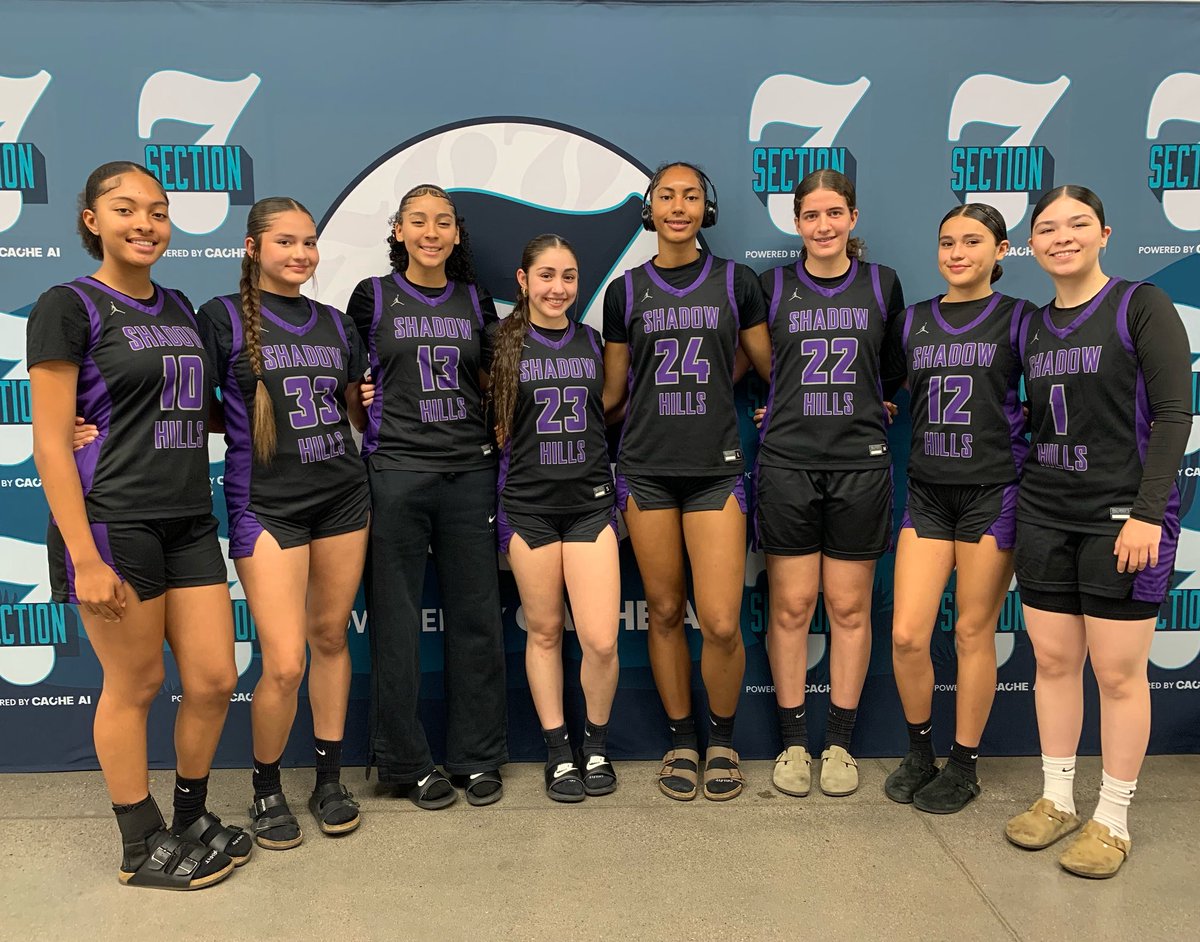 Section 7 is full swing and these young ladies finished 2-0. We are headed to the final 4!