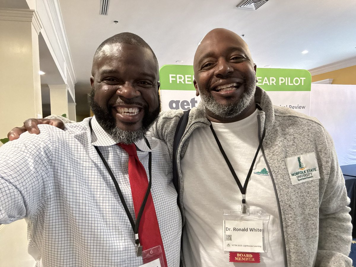 Carl Seward (@carlwmseward) on Twitter photo It was amazing to engage with math leaders around the Commonweath at the Annual Conference of <a href="/VCTMath/">VCTM</a>! And a plus was I got to see friends, like Dr. <a href="/educarermills/">Darwin (Van) Mills, Ed.D.</a>, Dr. <a href="/Deb__Crawford/">Deb Crawford</a>, & Dr. Ronald White. It was amazing to engage with math leaders around the Commonweath at the Annual Conference of <a href="/VCTMath/">VCTM</a>! And a plus was I got to see friends, like Dr. <a href="/educarermills/">Darwin (Van) Mills, Ed.D.</a>, Dr. <a href="/Deb__Crawford/">Deb Crawford</a>, & Dr. Ronald White.
