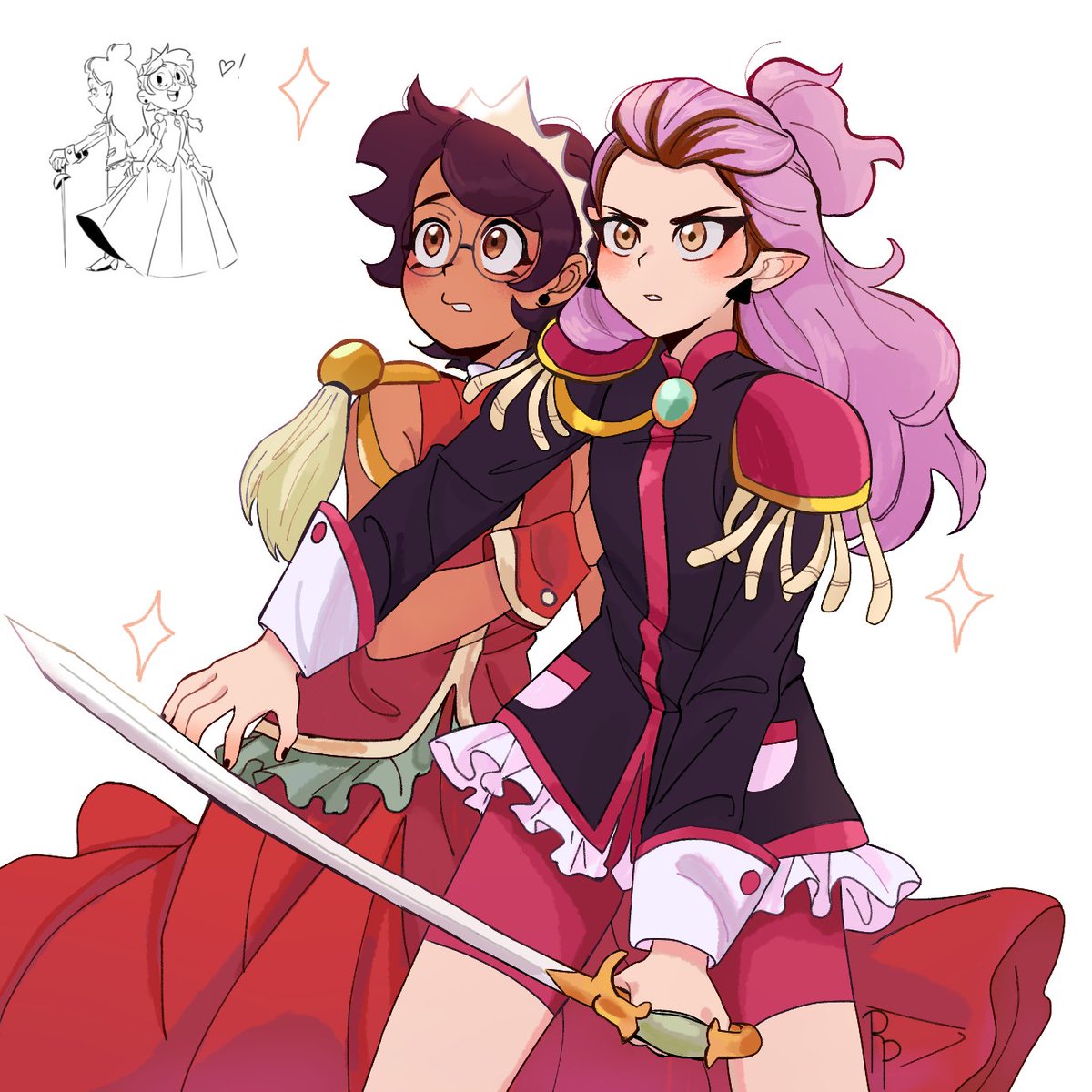 RealysKP's tweet image. Revolutionary girls
#TheOwlHouse #theowlhousefanart #lumity