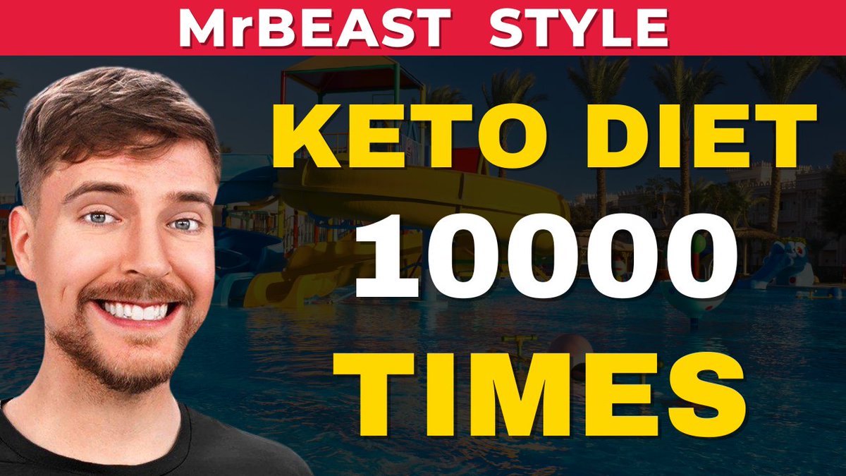 🎯 I made a wild YouTube video where AI voices say "Keto Diet" 10,000 times — inspired by MrBeast’s crazy PewDiePie challenge!

🔊 Can this boost keto awareness AND watch time?

🎥 Watch it here 👉 youtu.be/w9y0RxWMFjA

#youtube #mrbeast #aivideo