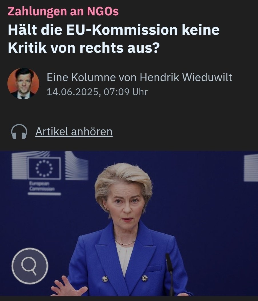 Die EU bezahlt NGOs für grünen Aktivismus – und nennt es Zivilgesellschaft. Wer das kritisiert, ist angeblich rechts. So wird Diskurshoheit nicht verteidigt, sondern gekauft. Und wer zahlt, bestimmt die Meinung.