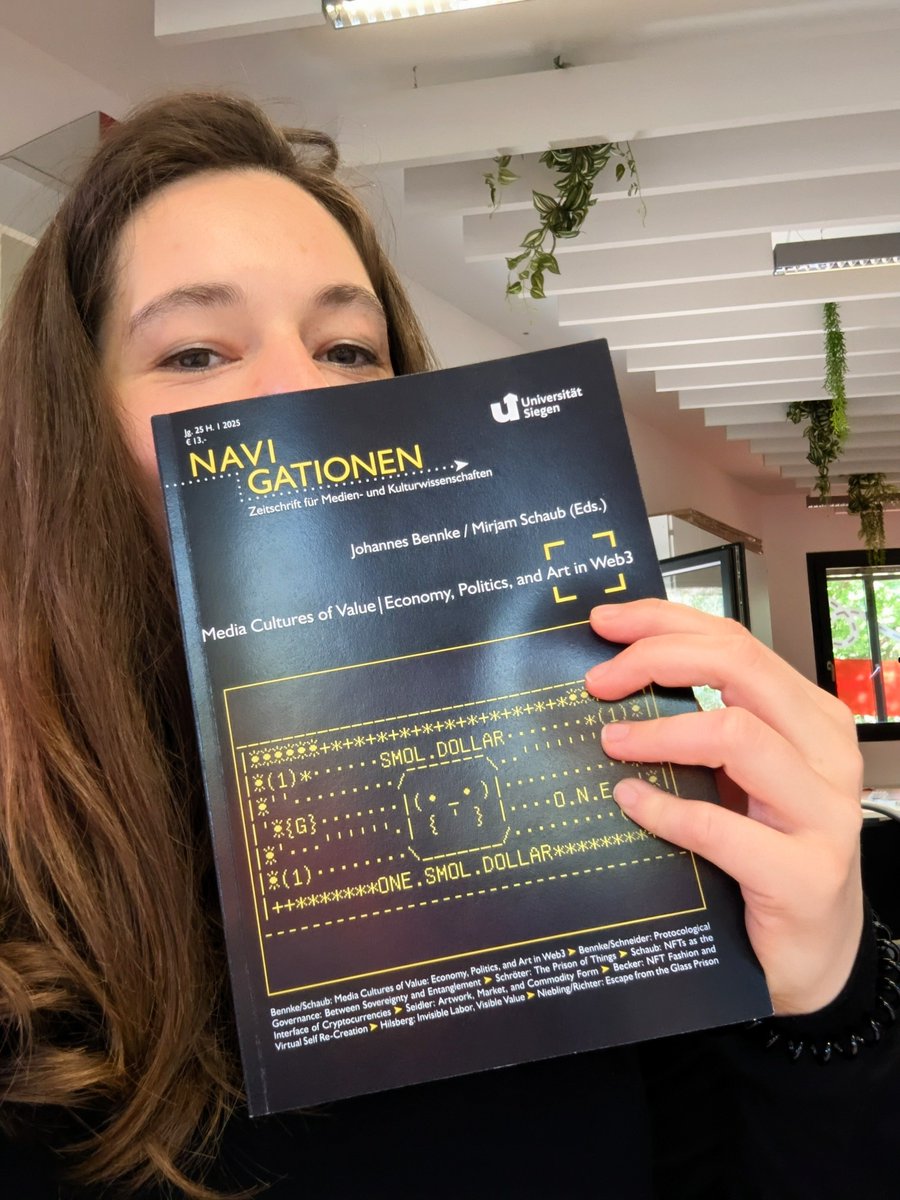 Victoria Pluto (@vicpluto) on Twitter photo Just out 🥬my newest publication on the Art Market and Technology: Invisible Labour, Visible Value. Blockchain’s Impact on the Economics and Recognition of Digital Art. Thank you to the amazing authors and the co-editor <a href="/rebosaki/">Johannes Bennke</a> & <a href="/UniSiegen/">Universität Siegen</a> for the publication. Link ⬇️ Just out 🥬my newest publication on the Art Market and Technology: Invisible Labour, Visible Value. Blockchain’s Impact on the Economics and Recognition of Digital Art. Thank you to the amazing authors and the co-editor <a href="/rebosaki/">Johannes Bennke</a> & <a href="/UniSiegen/">Universität Siegen</a> for the publication. Link ⬇️