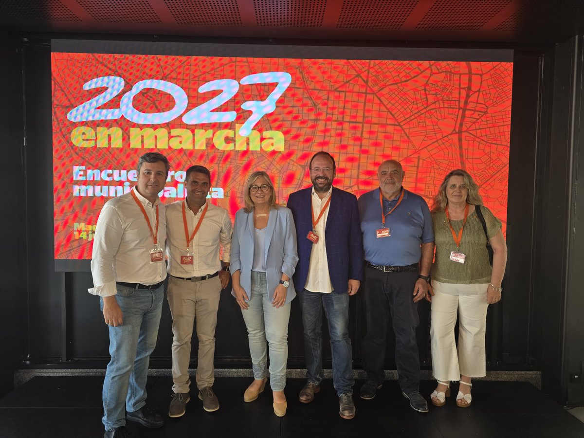 🟠 ¡Buenos días, compañeros! Ya estamos celebrando el Encuentro Municipalista: #2027EnMarcha

Nos espera una jornada repleta de ideas, aprendizajes, trabajo compartido y mucha energía para seguir construyendo desde el municipalismo una alternativa útil y regeneradora para España