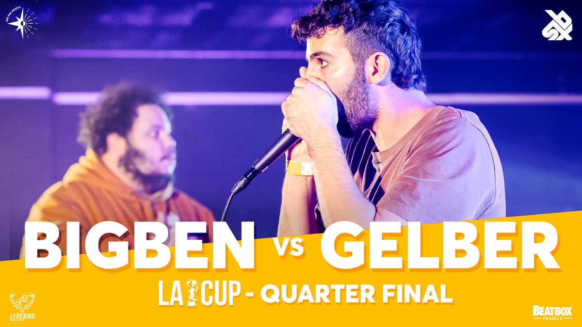 🎤⚡🥊 BigBen 🇧🇪 🆚 🇮🇱 Gelber: Worldwide Cup 2025 - Top 8

The first quarter final is out now on YouTube: sbx.fyi/Worldwide_Cup_…

#BigBen #Gelber #Top8 #worldwidecup #swissbeatbox #welovebeatbox
