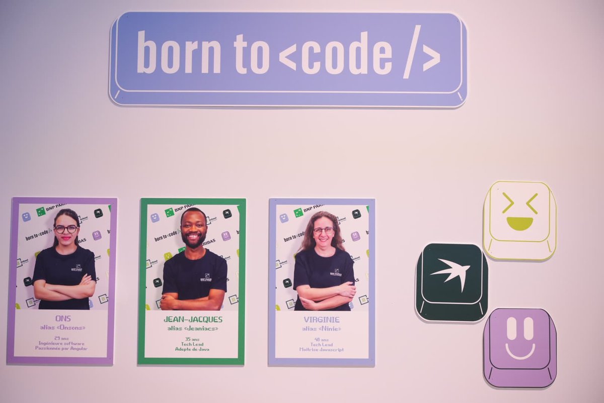 BNPParibas's tweet image. #BNPPInnovationNest 🚀 A #VivaTech, BNP Paribas ouvre le coding à tous 💻

Rejoignez les étudiants B-school by BNP Paribas, pour des ateliers d’initiation. Le code n’aura plus de secrets pour vous 🧑‍💻

@VivaTech