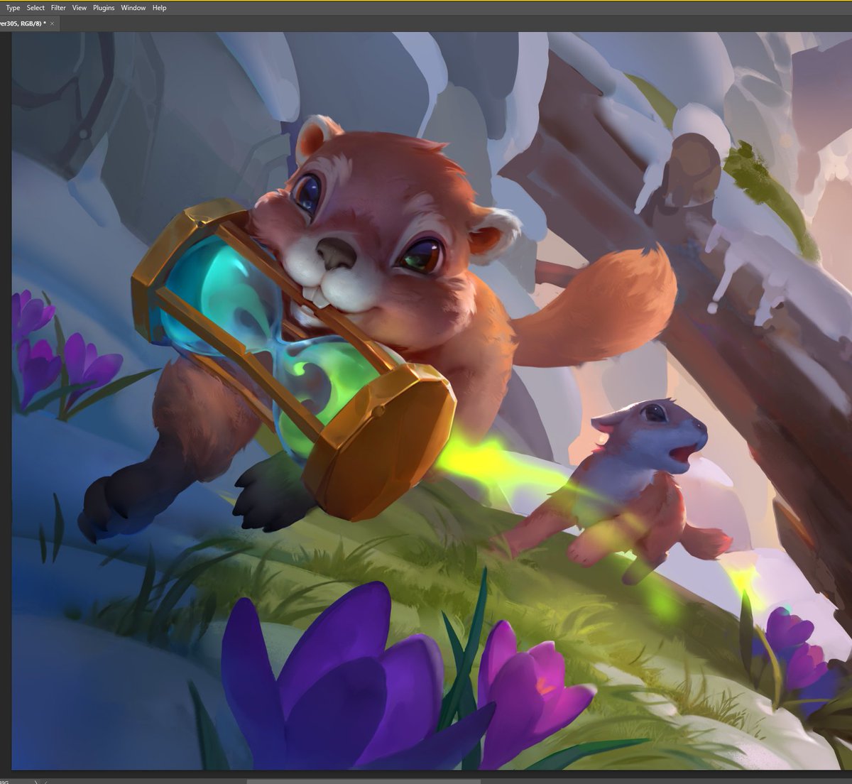 _GreenBreen_'s tweet image. wip 🌷