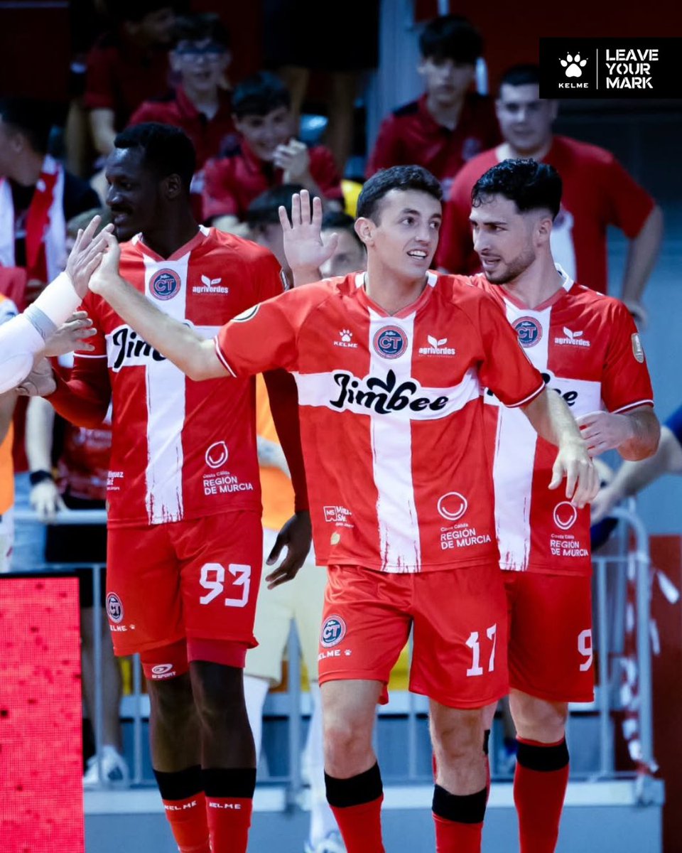 KELME España (@kelmesports) on Twitter photo 𝗣𝗟𝗔𝗬𝗢𝗙𝗙 | sᴇᴍɪs
Vosotros llenáis las gradas y el equipo deja el alma en la pista. ❤️🤍
<a href="/JimbeeCartagena/">Jimbee Cartagena Costa Cálida</a> ⚔️ ElPozo
🏟️ Palacio de los Deportes de Cartagena | 🕠 𝟮𝟬:𝟯𝟬
Un derbi. Un todo o nada. Una afición que no falla. 🔥
#OrgullosoPatrocinador #JimbeeCartagena 𝗣𝗟𝗔𝗬𝗢𝗙𝗙 | sᴇᴍɪs
Vosotros llenáis las gradas y el equipo deja el alma en la pista. ❤️🤍
<a href="/JimbeeCartagena/">Jimbee Cartagena Costa Cálida</a> ⚔️ ElPozo
🏟️ Palacio de los Deportes de Cartagena | 🕠 𝟮𝟬:𝟯𝟬
Un derbi. Un todo o nada. Una afición que no falla. 🔥
#OrgullosoPatrocinador #JimbeeCartagena