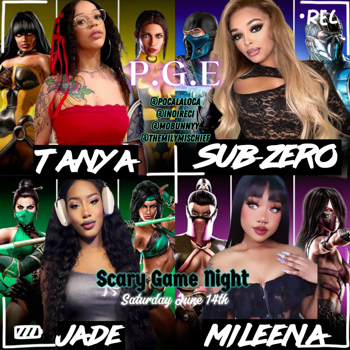 Make sure to TAP in !! Saturday 14th  Noties on 👏🏽

Twitch.tv/pocalaloca