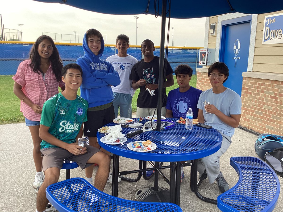 The Lancers had a great time at our team bbq on Thursday night, and look forward to a great day of competition today at team state!