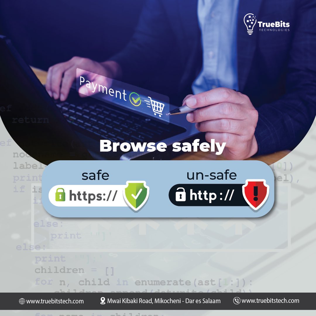 truebitstech's tweet image. SSL, reviews, and secure checkout are the pillars of a trustworthy website. Is yours secure?
#WebTrust #Truebitstechnologies #TechTip #TechtipTuesday #Tanzaniatech