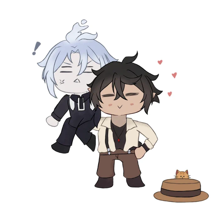 OC// This is canon!!! I will cherish this forever, thank you for this wonderful fanart