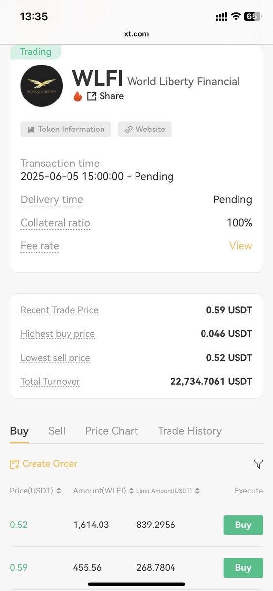 📢 Dear #WLFI friends…

Let me answer the big question with my experience:
Has #WLFI become tradable on <a href="/bitgetglobal/">Bitget</a> and <a href="/XTexchange/">XT Exchange 🚀 #BeyondTrade</a>?

🔍 First, the #WLFI sales on <a href="/XTexchange/">XT Exchange 🚀 #BeyondTrade</a> might be pre-listing sales. Why?

Because I’ve seen similar sales before — notably with