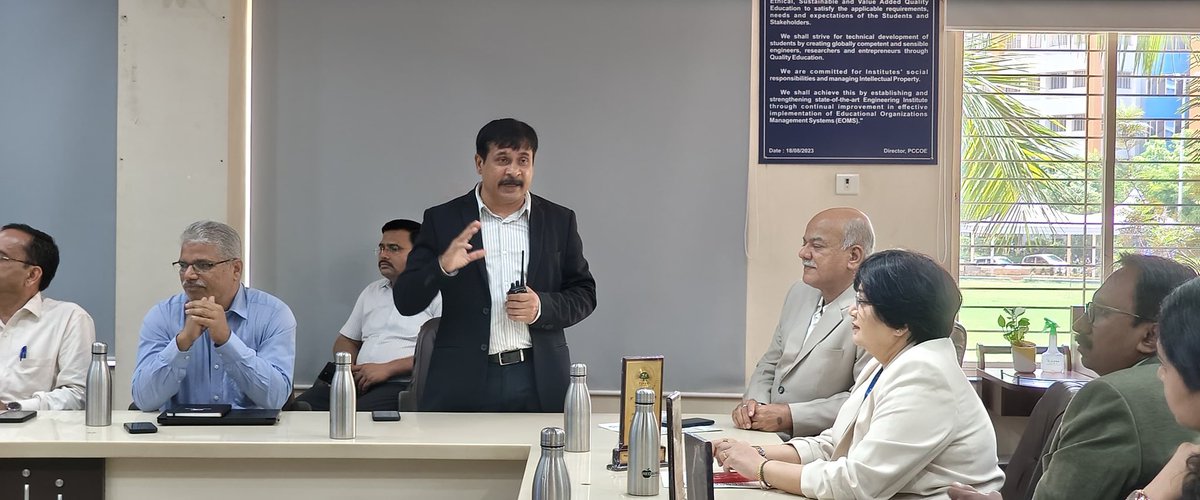 s_rawandale's tweet photo. Exciting Update: Pimpri Chinchwad College of Engineering (PCCOE), Pune, has signed MOU with Tata Technologies Ltd (TTL) For
- Faculty Development
- Student Training
- Internships
-Placement
Team Training & Placement (T&P)
#PCCOEPune #UniversityCollaboration #EngineeringLeaders https://t.co/5Kpe7DHlkU