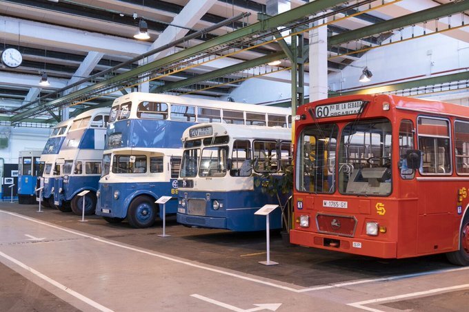 Distrito Chamberí (@jmdchamberi) on Twitter photo 📢Disfruta de 40 autobuses 🚍 históricos y numerosas piezas muy representativas de la historia del transporte de superficie madrileño visitando el museo de <a href="/EMTmadrid/">EMT Madrid</a>
📍C/ Mauricio Legendre, 40
👉Más información: informate.madrid.es/2abuj1 📢Disfruta de 40 autobuses 🚍 históricos y numerosas piezas muy representativas de la historia del transporte de superficie madrileño visitando el museo de <a href="/EMTmadrid/">EMT Madrid</a>
📍C/ Mauricio Legendre, 40
👉Más información: informate.madrid.es/2abuj1