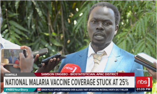 NBS Television (@nbstv) on Twitter photo .<a href="/MinofHealthUG/">Ministry of Health- Uganda</a> has rallied cultural leaders in the Lango Sub-region to champion the ongoing malaria vaccine campaign amid concerns of slow uptake, especially in rural districts like Oyam.
<a href="/OtwiiI/">Isaac Otwii</a>
#NBSYourStory #NBSUpdates .<a href="/MinofHealthUG/">Ministry of Health- Uganda</a> has rallied cultural leaders in the Lango Sub-region to champion the ongoing malaria vaccine campaign amid concerns of slow uptake, especially in rural districts like Oyam.
<a href="/OtwiiI/">Isaac Otwii</a>
#NBSYourStory #NBSUpdates