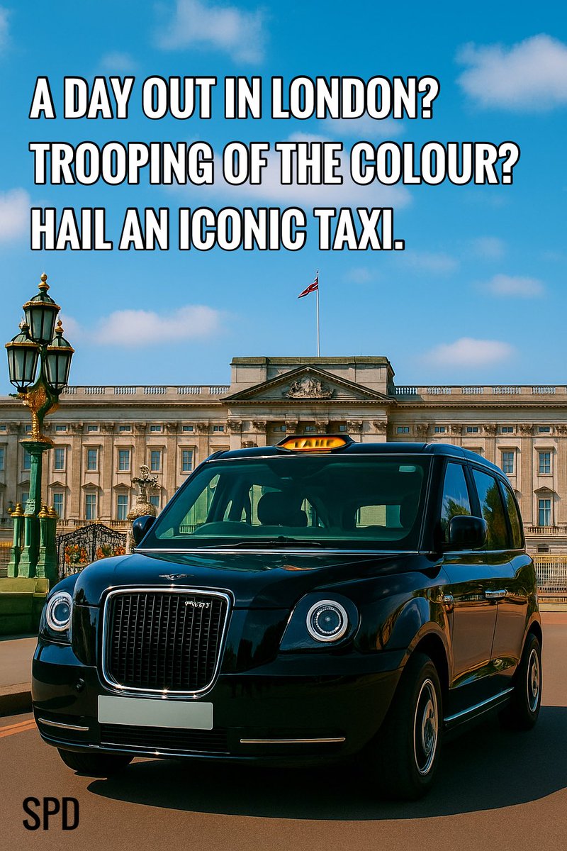 TROOPING OF THE COLOUR.

Make sure you complete your day by HAILING an iconic London TAXI.

#Taxi #Stylish #BlackCabs #London #TheKnowledge #Icon #ChooseTaxi