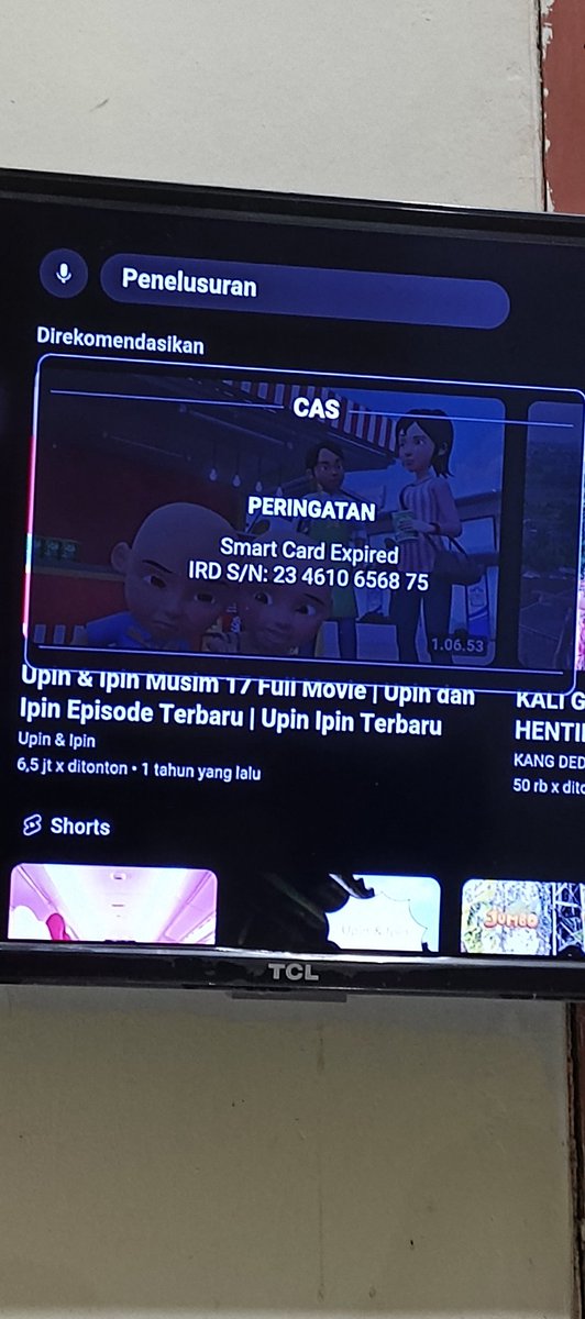 Hallo <a href="/FirstMediaCares/">First Media</a> kenapa ada ini ya. Susah sekali hilangnya. Bisa dibantu?