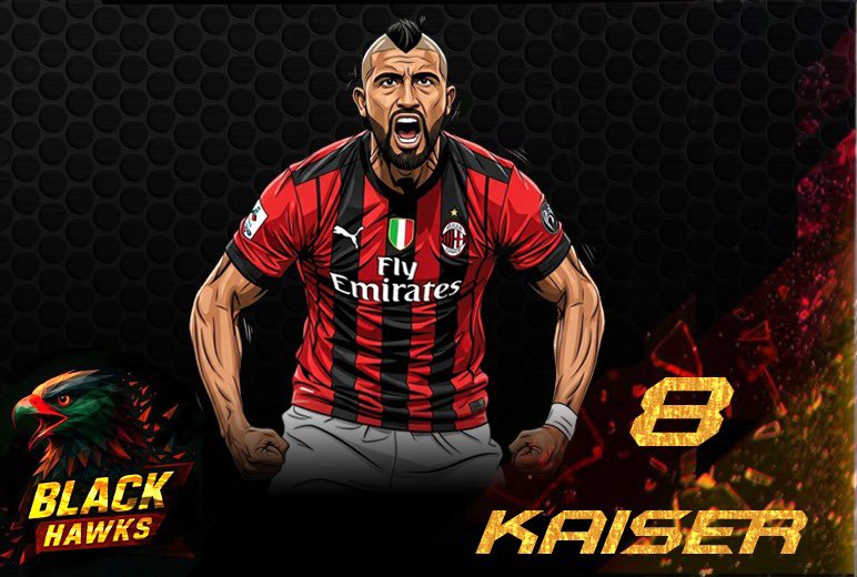 BlackHawks (@blackhawks_fc) on Twitter photo โ ๏ธ๐๐๐๐๐๐๐๐๐๐ ๐๐
๐๐๐๐๐โ ๏ธ
Y por รบltimo, no menos importante, nuestro segundo manager โ๏ธ.
El tรญo del: โva va, pass passโ
Un autรฉntico lรญder en nuestra sala de mรกquinas.
Exigente y gran persona a partes iguales.
Bienvenido <a href="/Kaiser04_esp/">Kaiser</a> 8๏ธโฃ Kaiser
#WeAreHawks โ ๏ธ๐๐๐๐๐๐๐๐๐๐ ๐๐
๐๐๐๐๐โ ๏ธ
Y por รบltimo, no menos importante, nuestro segundo manager โ๏ธ.
El tรญo del: โva va, pass passโ
Un autรฉntico lรญder en nuestra sala de mรกquinas.
Exigente y gran persona a partes iguales.
Bienvenido <a href="/Kaiser04_esp/">Kaiser</a> 8๏ธโฃ Kaiser
#WeAreHawks