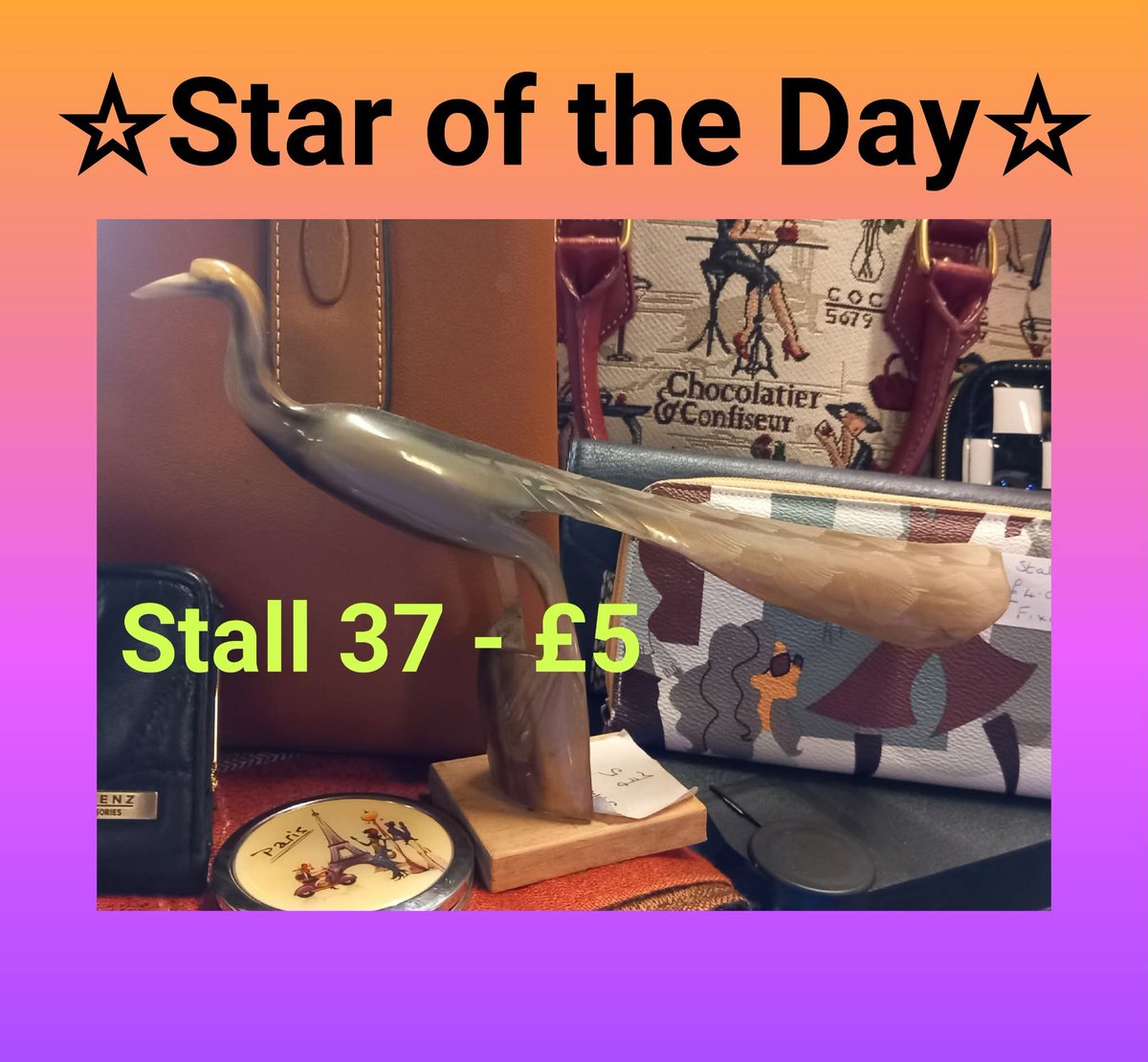 ☆Star of the Day☆

Stall 37 is in the attic 

#TheRegent #TheRegentBlackpool #TheRegentEmporium #StarOfTheDay