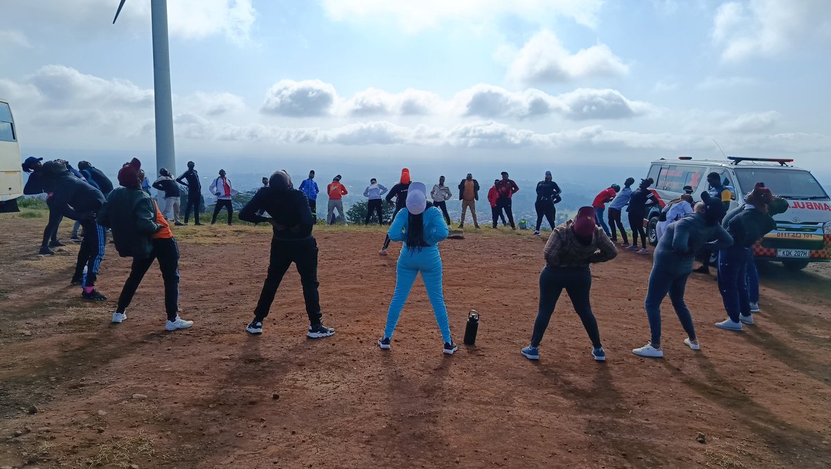 thedustyfellow's tweet image. 📍 Ngong Hills today