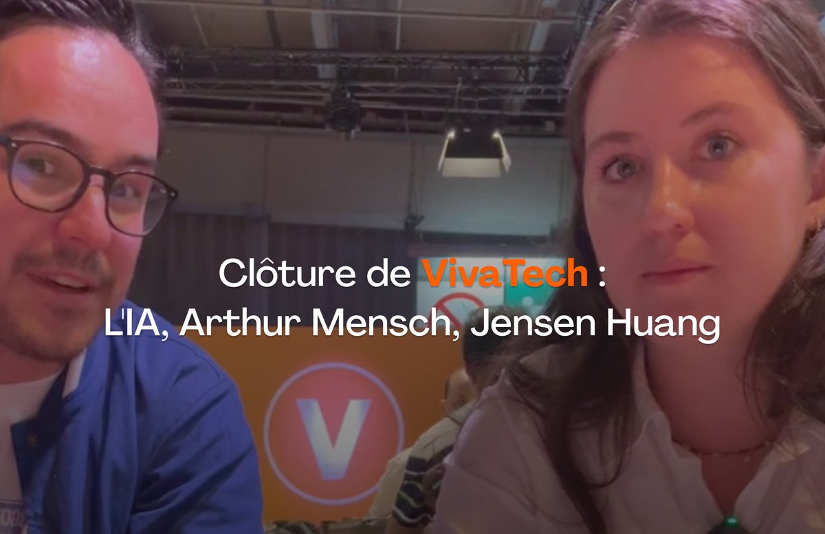 🎥 Hier se déroulait le 3ᵉ et dernier jour pro à <a href="/VivaTech/">Viva Technology</a>  avec <a href="/AureliePsqr/">Aurélie Pasquier</a> et <a href="/max_fabrion/">Maxence Fabrion</a>, journalistes chez Maddyness.

Voici les 3 infos incontournables à retenir de cette journée 👉 youtu.be/6JgSV0ckXmA