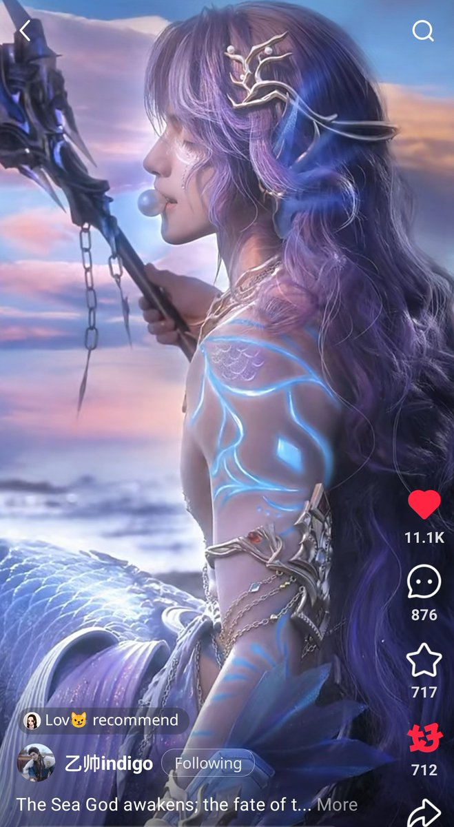 Yi Shuai cosplayed as merman Rafayel!!! 😭😭😭 Posted very recently omggg

🔗xhslink.com/a/TwyUKDvHxoWeb