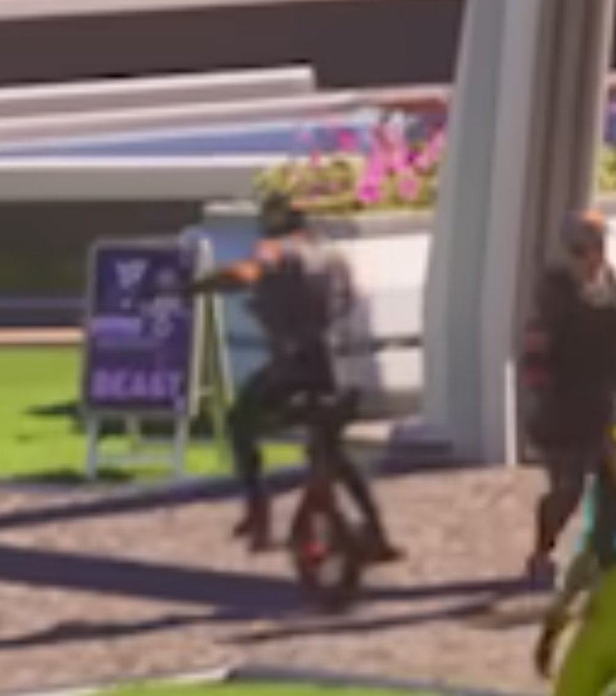 amariagh's tweet photo. So are they ever gonna release the unicycle emote? https://t.co/jzjDB35GWZ