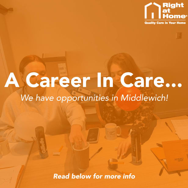 Right at Home South Cheshire (@rightathome_sc) on Twitter photo We are looking for more people within the Middlewich area to join our team! 💙
If this interests you, please feel free to phone the office or email your CV over to our recruitment manager, Zoe Cooper, 📧 zoe.cooper@rightathome.co.uk We are looking for more people within the Middlewich area to join our team! 💙
If this interests you, please feel free to phone the office or email your CV over to our recruitment manager, Zoe Cooper, 📧 zoe.cooper@rightathome.co.uk